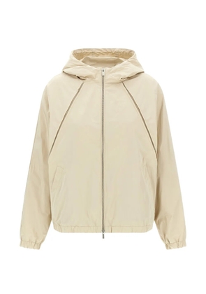 Peserico Punto Luce adjustable hooded jacket - Neutrals