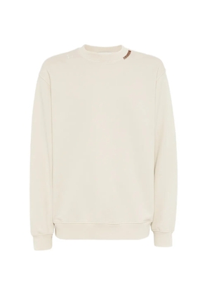 Laneus stitching-detail sweatshirt - Neutrals