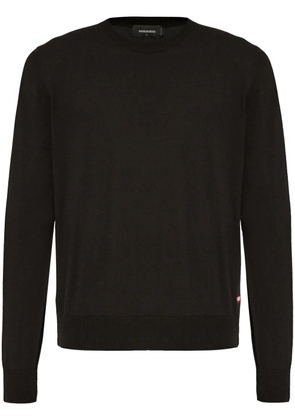 DSQUARED2 cotton jumper - Black