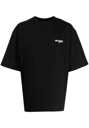 We11done logo cotton T-shirt - Black