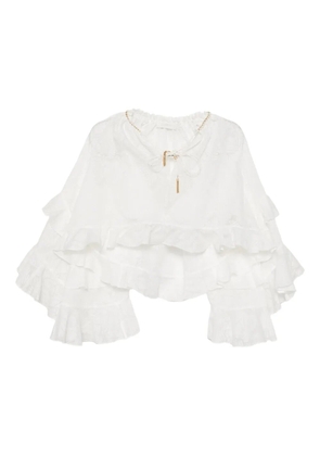 ZIMMERMANN Daylight blouse - White