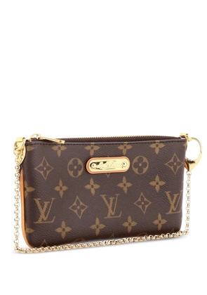 Louis Vuitton Pre-Owned Milla Pochette Monogram Canvas MM clutch bag - Brown