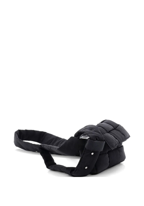 Bottega Veneta Pre-Owned Cassette Maxi Intrecciato Nylon Extra Mini crossbody bag - Black