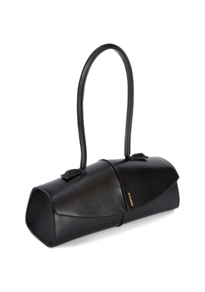 Jil Sander Linea leather shoulder bag - Black