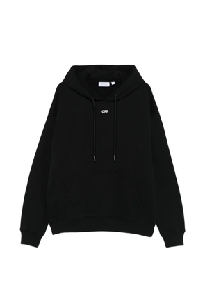 Off-White drawstring hoodie - Black