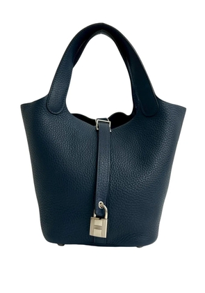 Hermès Pre-Owned 2020 Clemence Picotin Lock 18 handbag - Blue