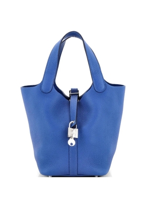 Hermès Pre-Owned Picotin Lock Bag Maurice PM bucket bag - Blue