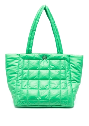 Michael Michael Kors Lilah large quilted tote bag - Green