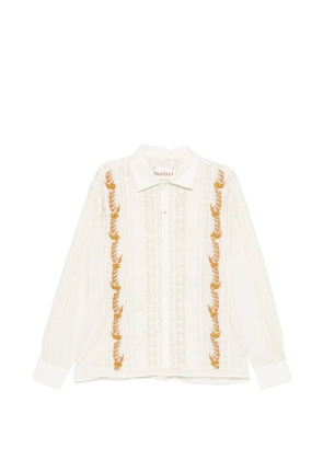 Baziszt Sefservy lace shirt - Neutrals