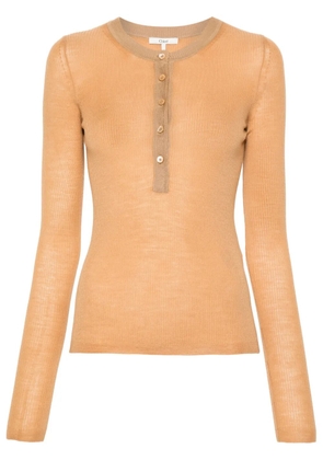 Chloé long-sleeve wool jumper - Neutrals