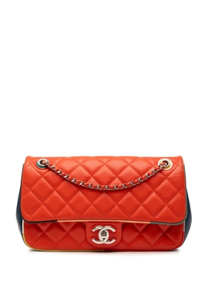 CHANEL Pre-Owned 2016-2017 Medium Quilted Lambskin Cuba Color Flap crossbody bag - Multicolour