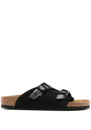 Birkenstock Zürich Tech suede slides - Black