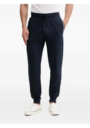 BOSS stripe-detail track trousers - Blue