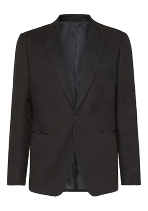 Ferragamo buttoned wool jacket - Black