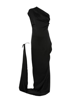 Vivienne Westwood one-shoulder draped maxi dress - Black