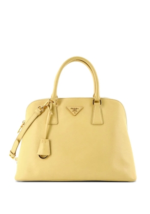 Prada Pre-Owned Promenade Bag Saffiano Leather Medium satchel - Yellow