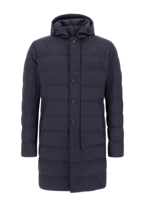 Herno buttoned padded coat - Blue