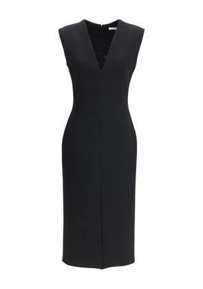 Givenchy V-neck midi dress - Black
