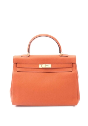 Hermès Pre-Owned 2016 Togo Kelly II Retourne 35 handbag - Orange
