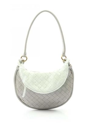 Bottega Veneta Pre-Owned 2012-2026 Small Lambskin Intrecciato Gemelli Bag shoulder bag - Grey
