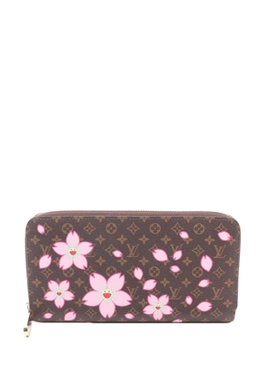 Louis Vuitton Pre-Owned 2010-2026 Takashi Murakami Monogram Cherry Blossom Wallet long wallets - Brown