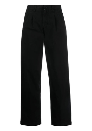 Carhartt WIP cropped wide-leg jeans - Black