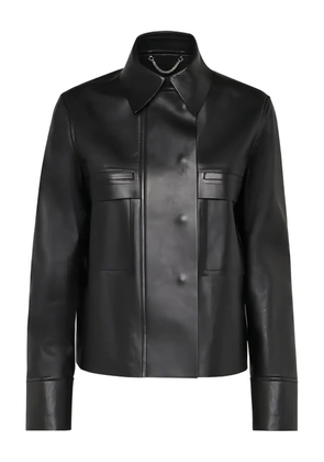 Ferragamo leather jacket - Black