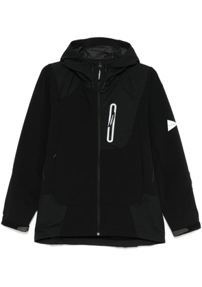 and Wander hooded jacket - Black