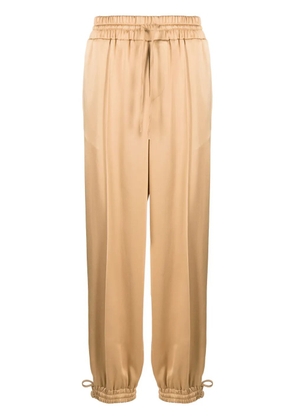 Jil Sander satin track pants - Neutrals