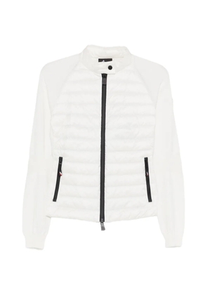 Moncler Grenoble zipped panelled jacket - White