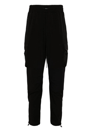 Represent 247 tapered cargo trousers - Black