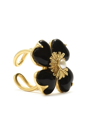 Goossens Trèfle ring - Black