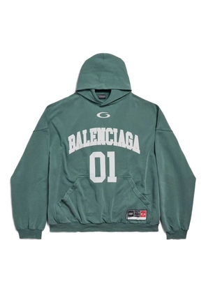 Balenciaga cotton hoodie - Green