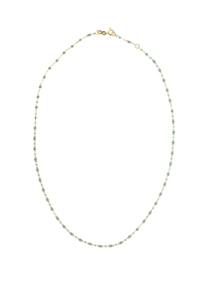 Gigi Clozeau 18kt yellow gold Classic Gigi ice beaded necklace