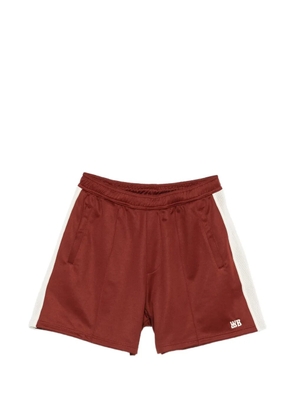 Wales Bonner Motion contrast-trim shorts - Red