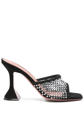 Amina Muaddi 100mm Lupita sandals - Black