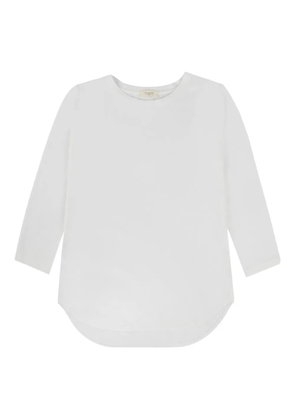Zanone crew-neck long-sleeve T-shirt - White