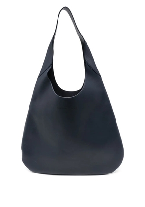 Carven Tommaso leather shoulder bag - Blue