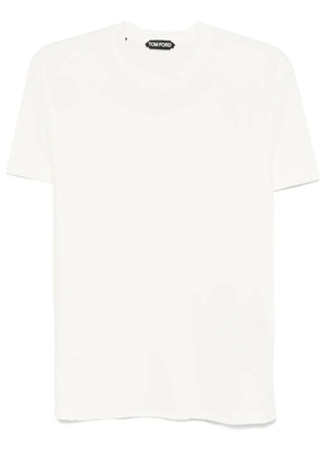TOM FORD crew neck T-shirt - Neutrals