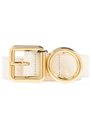 Jacquemus Regalo leather belt - Neutrals