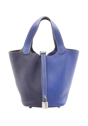 Hermès Pre-Owned 2021 Clemence Picotin Lock PM handbag - Blue