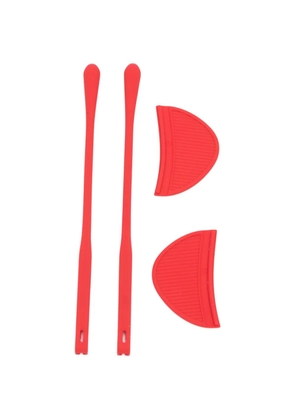 Linda Farrow explorer collection sunglasses - Red