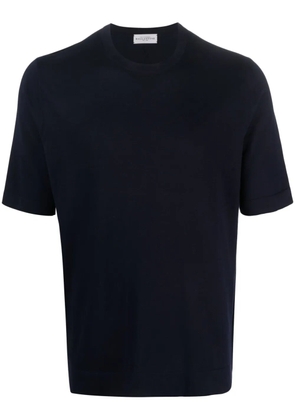 Ballantyne round neck cotton T-shirt - Blue