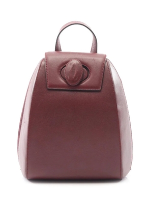 Cartier 2010-2026 Leather Must Line Turn-Lock backpack - Red