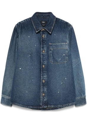 A.P.C. Basile shirt jacket - Blue
