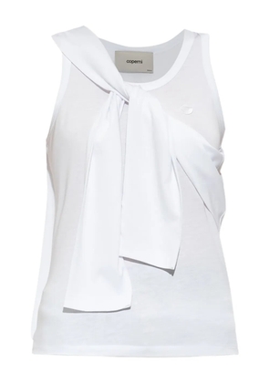 Coperni tie~fastening top - White