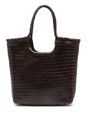 DRAGON DIFFUSION Diagonal Triple Jump tote bag - Brown