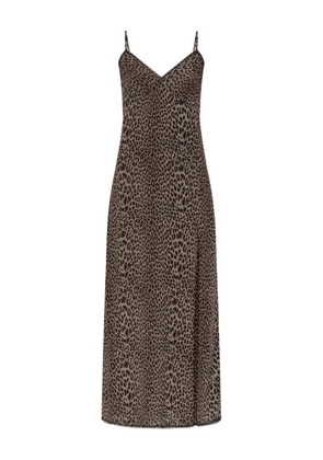Zadig&Voltaire leopard-print slip dress - Brown