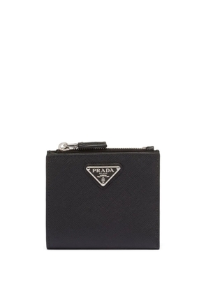 Prada small Saffiano leather wallet - Black