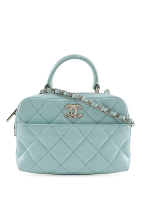 CHANEL Pre-Owned 2019 Small Lambskin Trendy CC Bowling Bag satchel - Blue